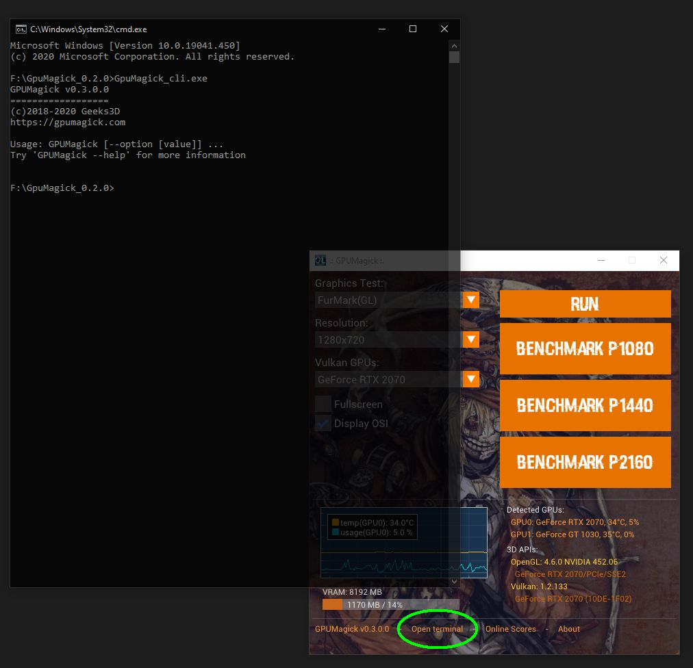 GpuMagick, command line
